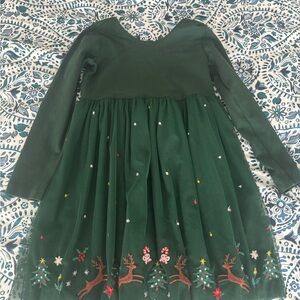 Festive Green Holiday Dress